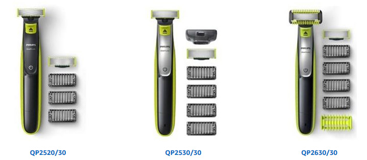This image has an empty alt attribute; its file name is philips-oneblade-series.jpg